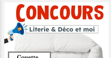 Concours Literie déco et moi