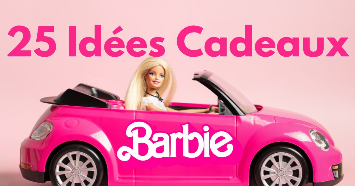 Barbie Femme Vêtue D'une Robe Argentée Rose à La Mode Avec Une