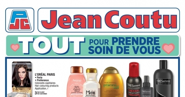 Circulaire Jean Coutu Spéciaux Promotions Rabais Semaine