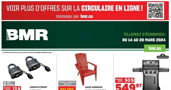 BMR Cabano Groupe Dynaco Circulaire en ligne