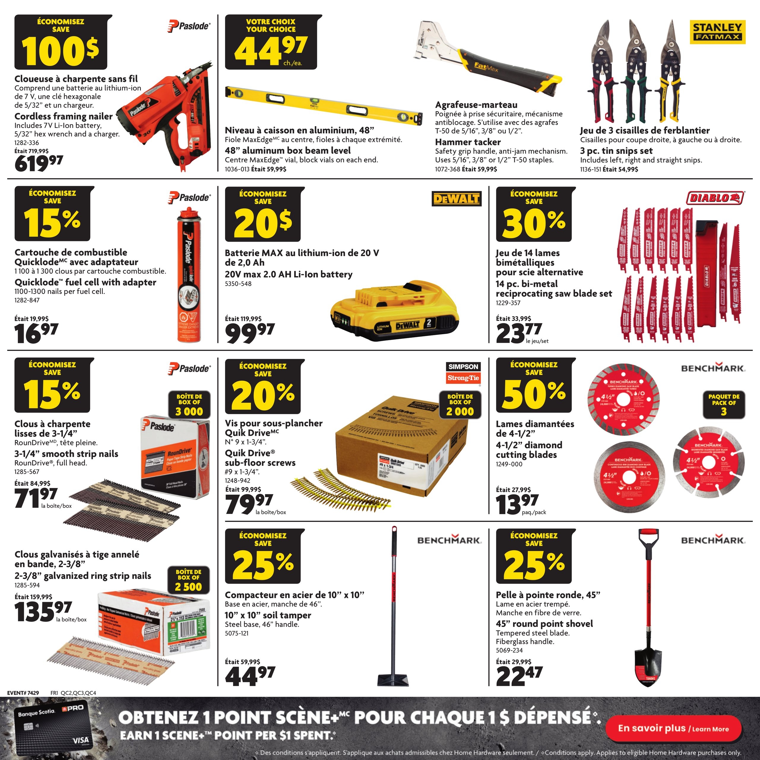 Circulaire Home Hardware - PRO