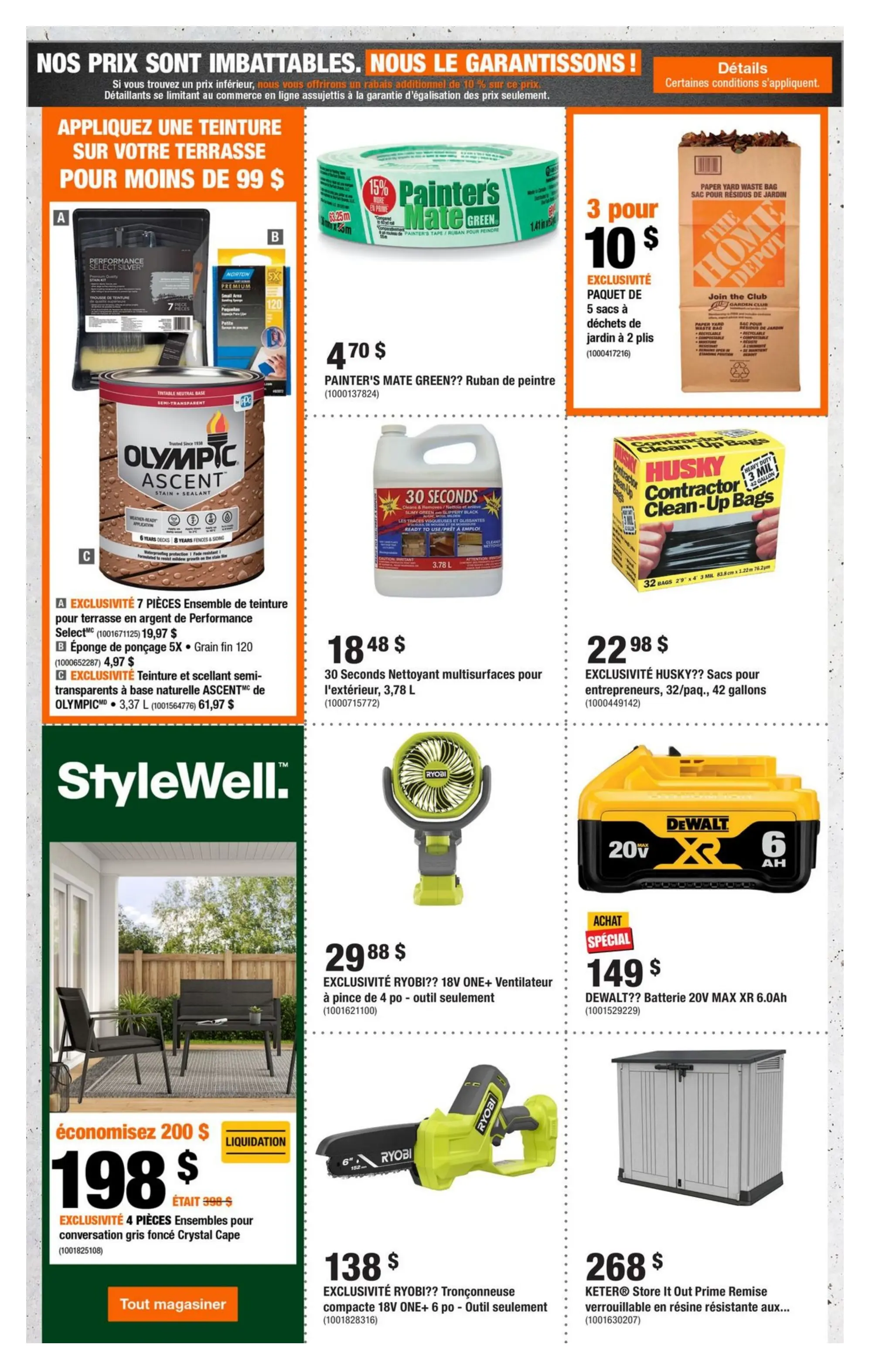 Circulaire Home Depot