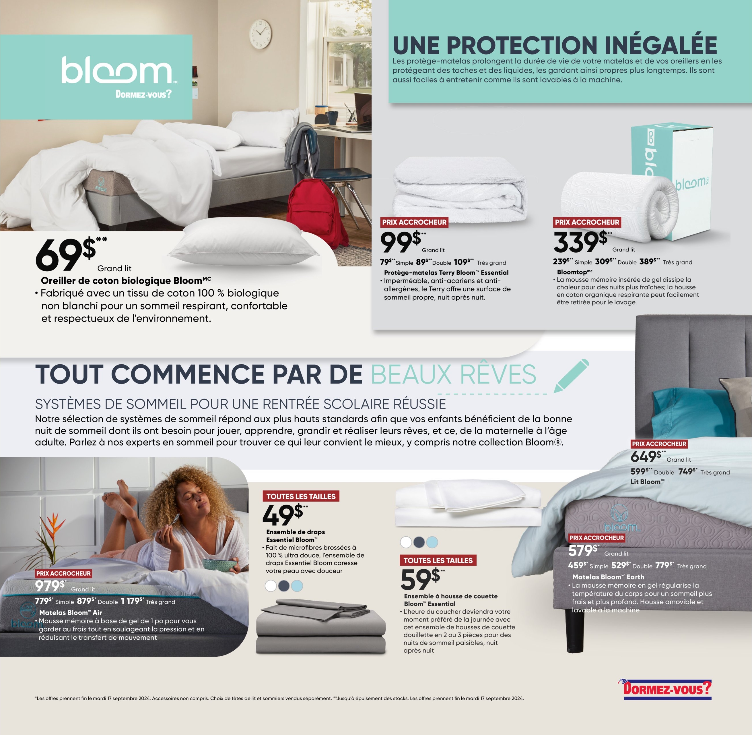 Circulaire Matelas Dormez Vous