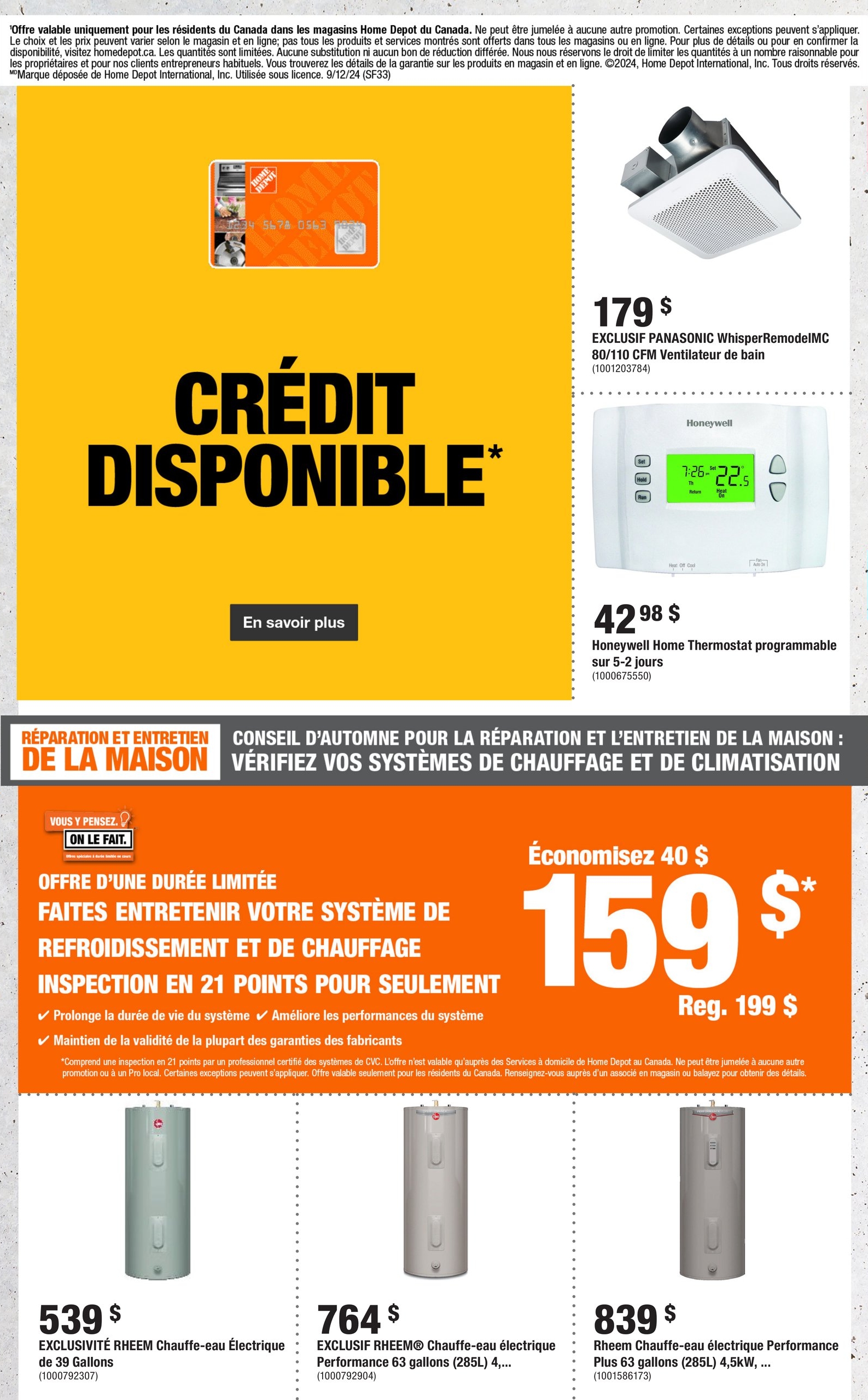 Circulaire Home Depot