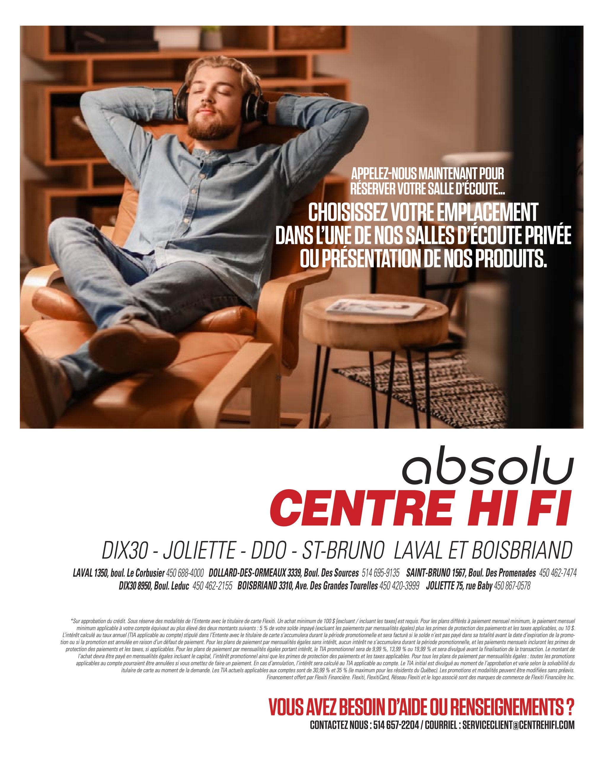 Circulaire Centre HI-FI