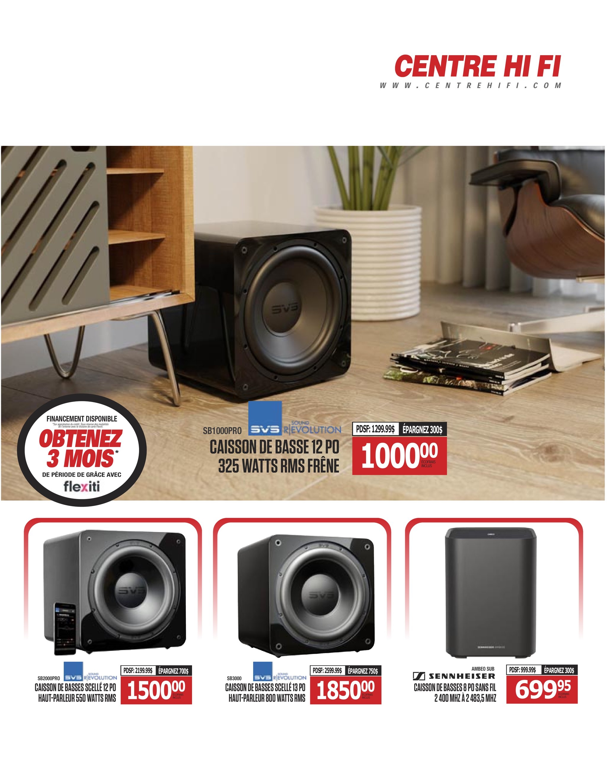 Circulaire Centre HI-FI