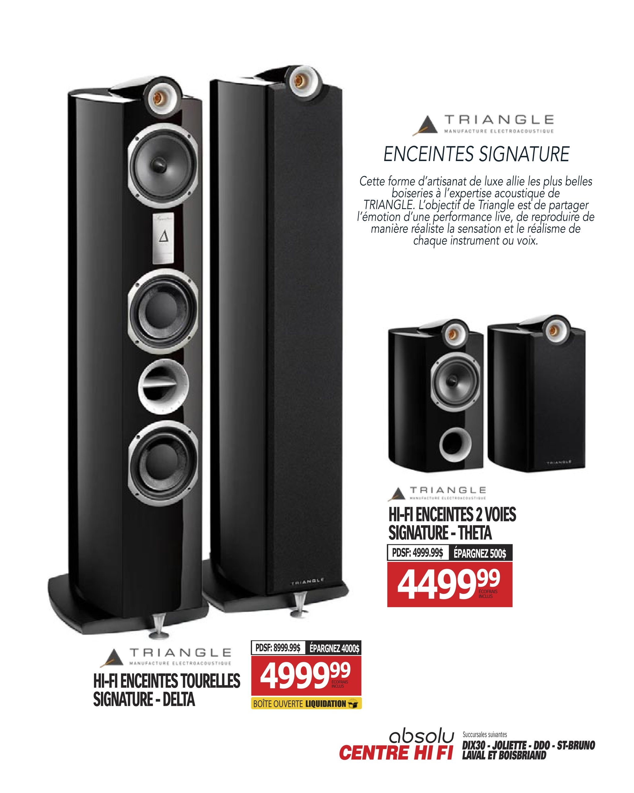 Circulaire Centre HI-FI