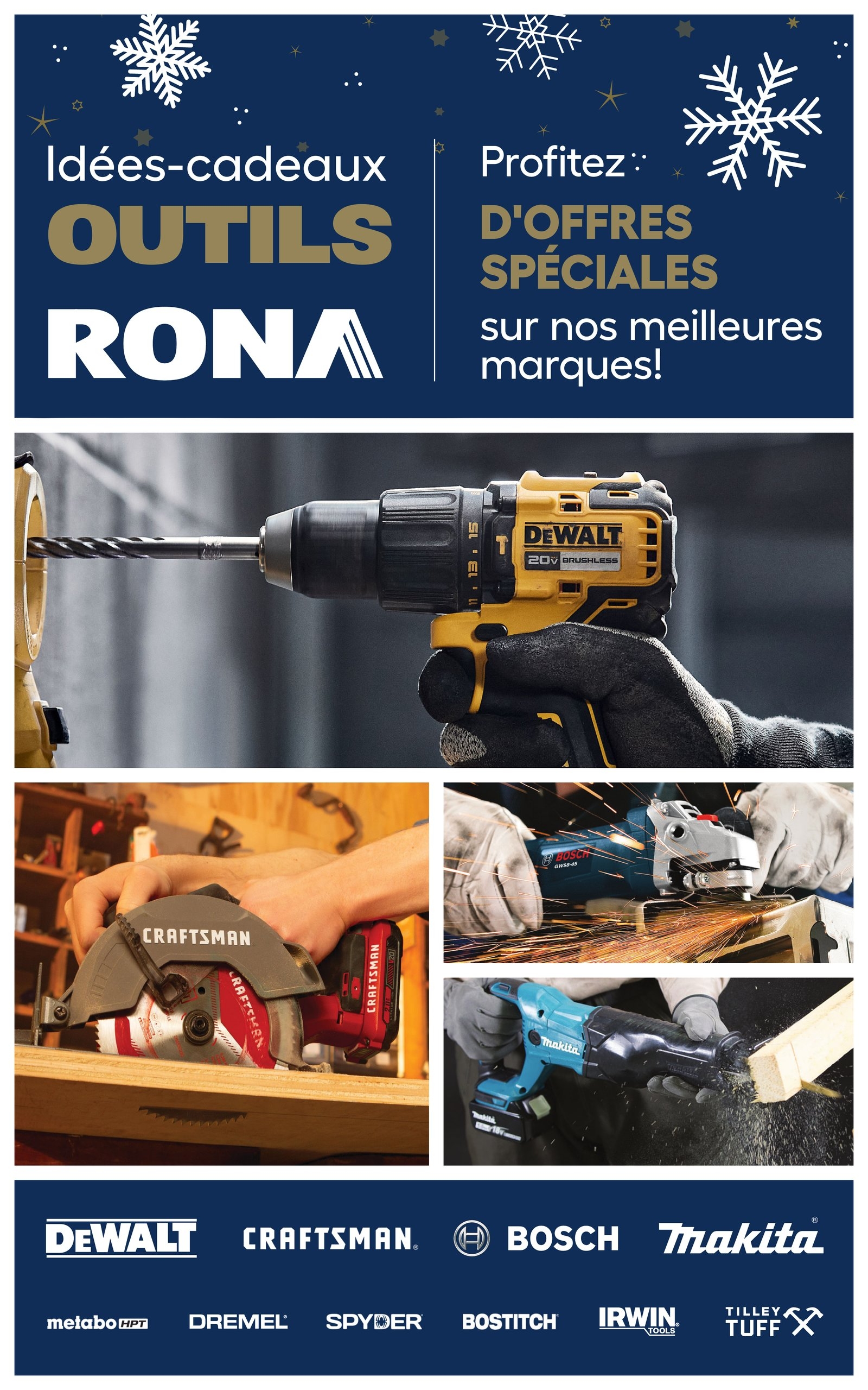 Circulaire Rona - Idées Cadeaux OUTILS