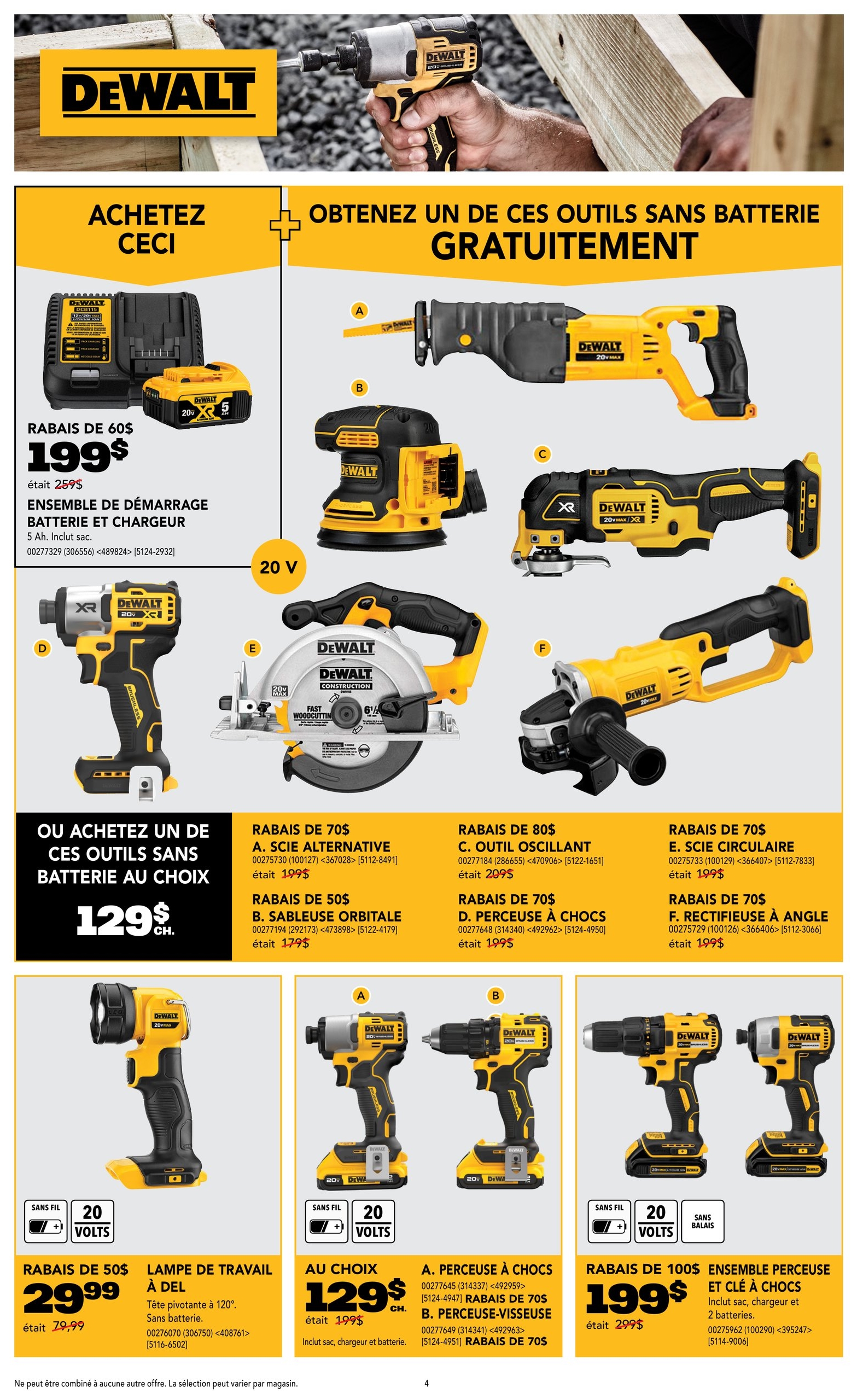 Circulaire Rona - Idées Cadeaux OUTILS