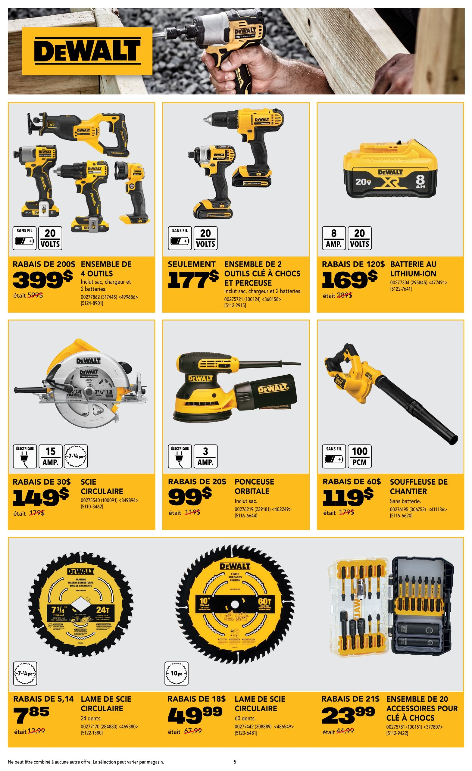 Circulaire Rona - Idées Cadeaux OUTILS