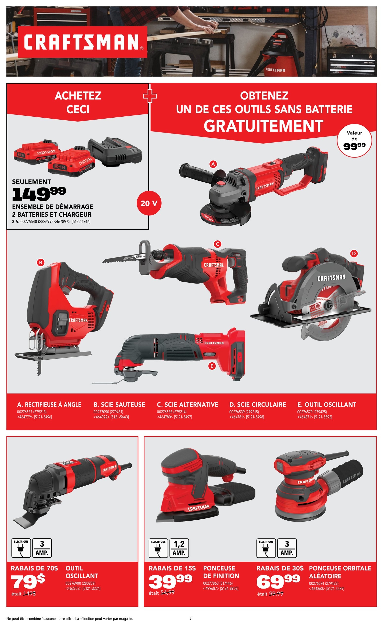 Circulaire Rona - Idées Cadeaux OUTILS