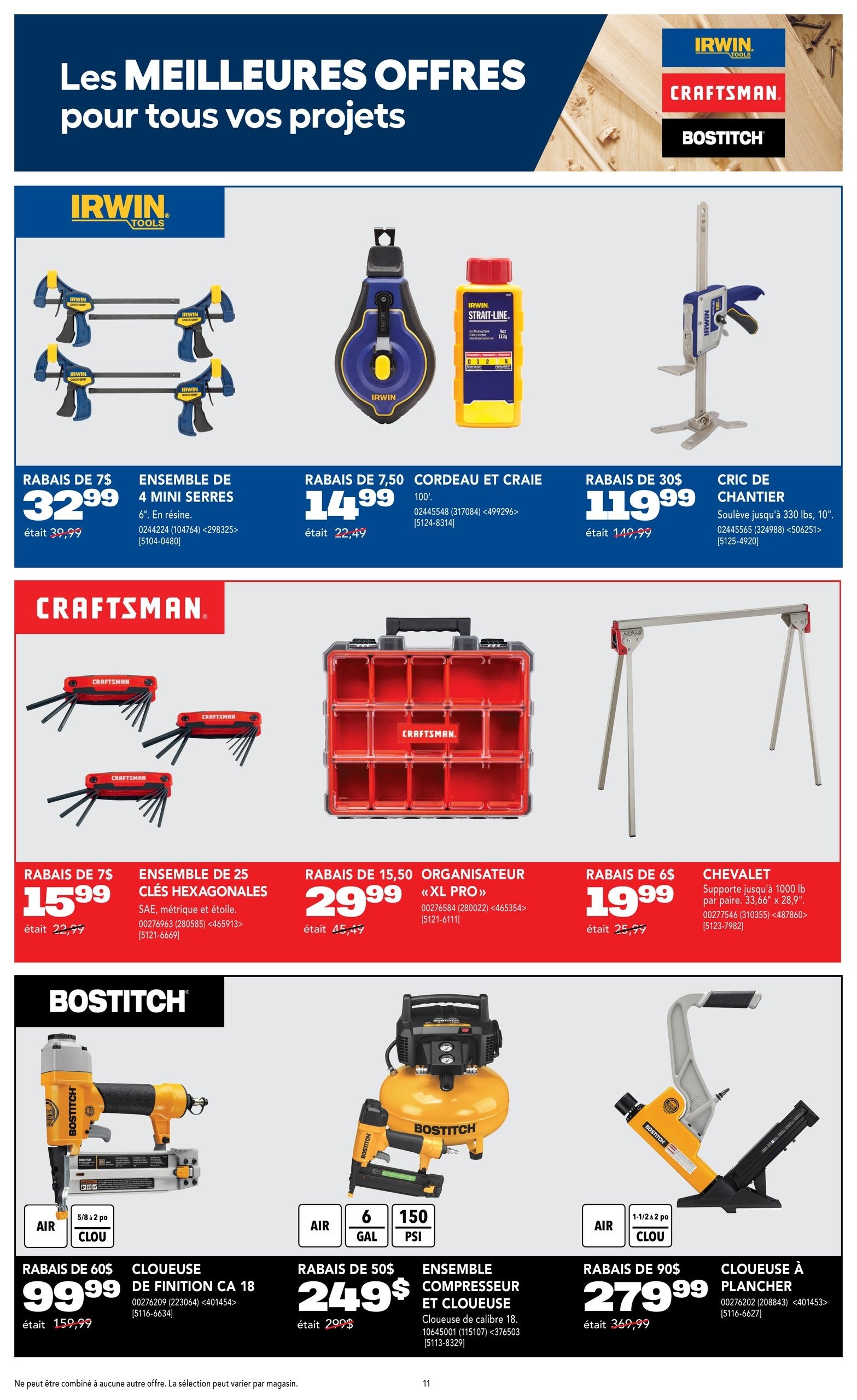 Circulaire Rona - Idées Cadeaux OUTILS