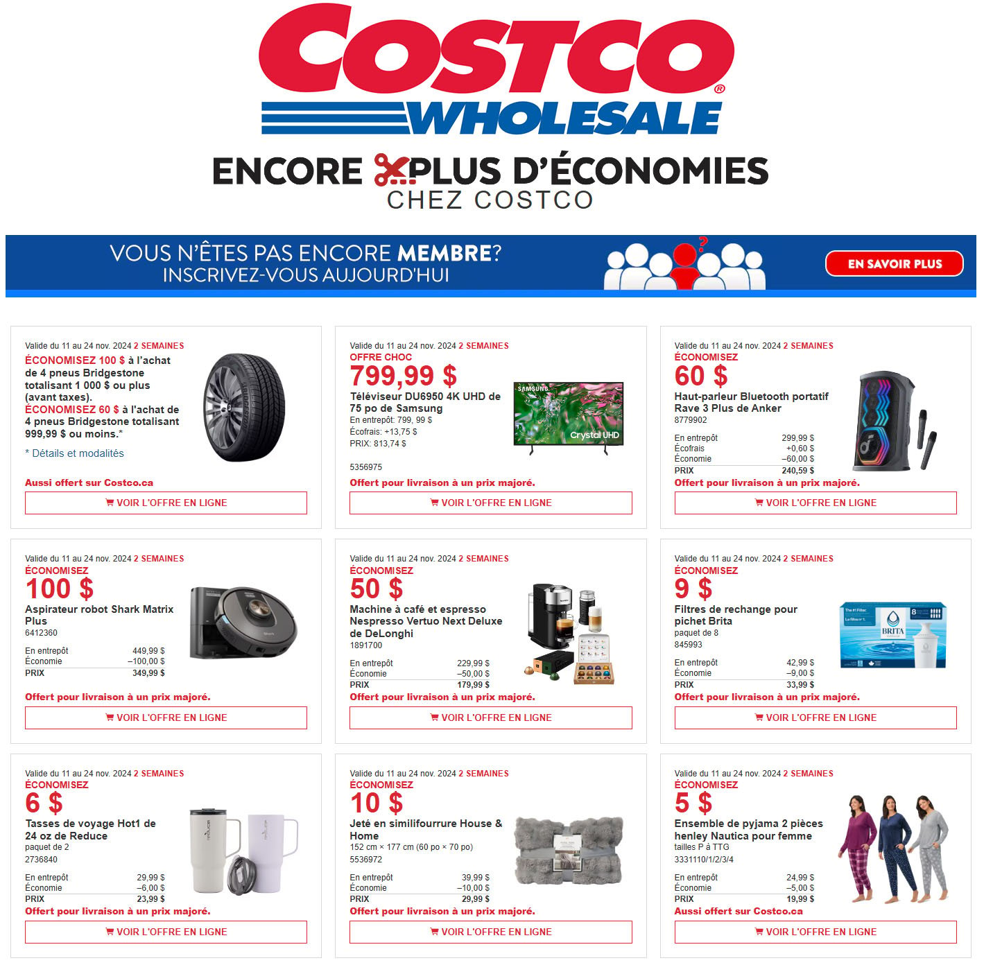 Circulaire Costco