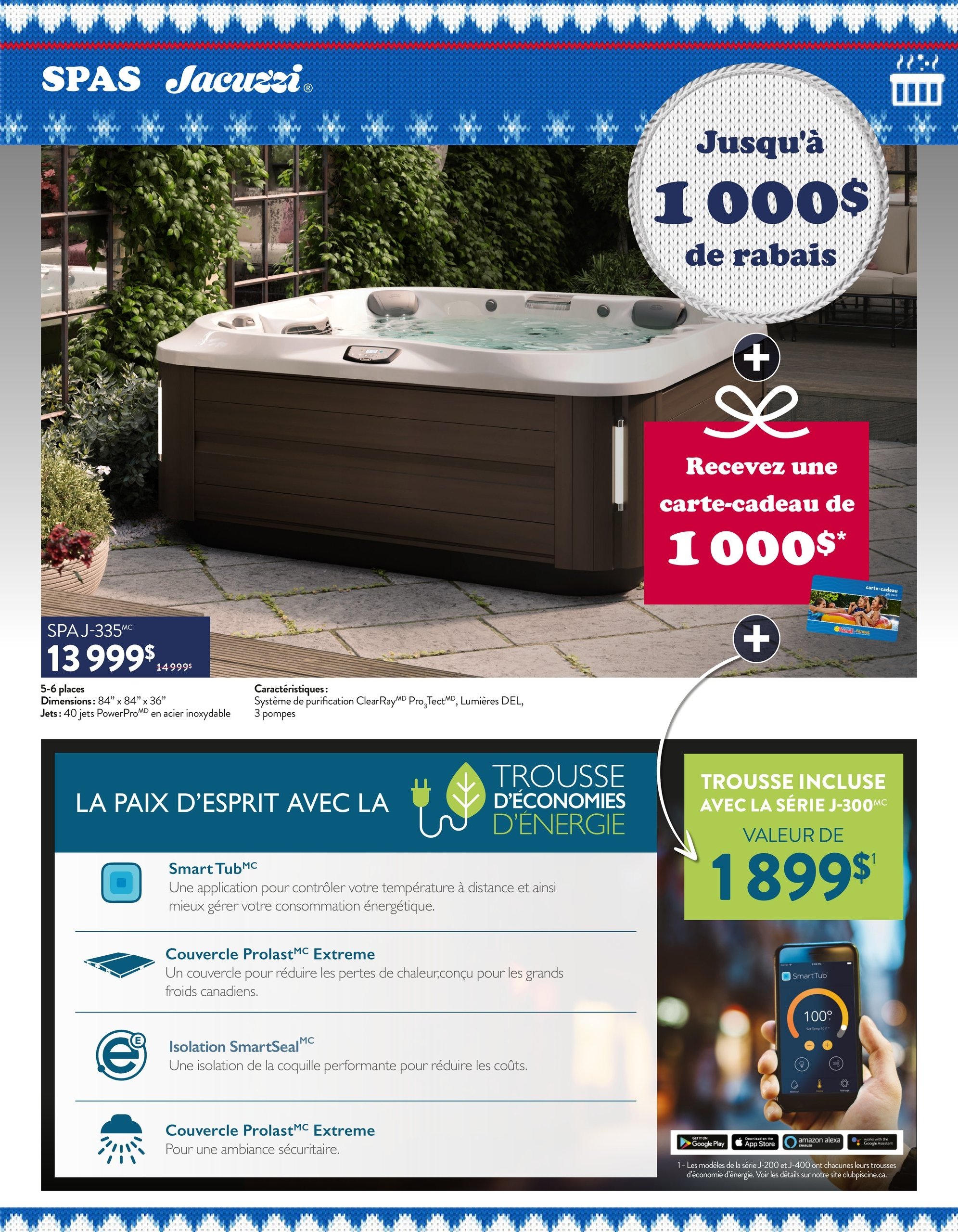 Circulaire Club Piscine Super Fitness - Promo HO! HO! des Fêtes