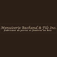 Logo Menuiserie Bachand & fils