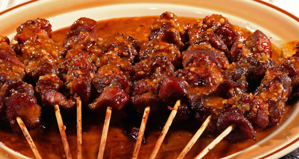 Recette de Brochettes de porc à l'asiatique au barbecue 