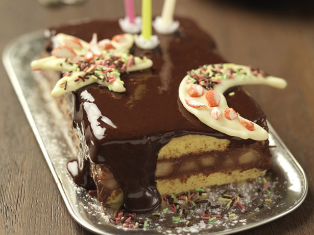 Gâteau galaxy poire chocolat : la recette généreuse de Marine