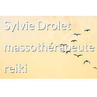 Logo Massothérapeute Sylvie Drolet