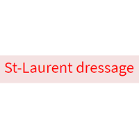 Logo St-Laurent Dressage